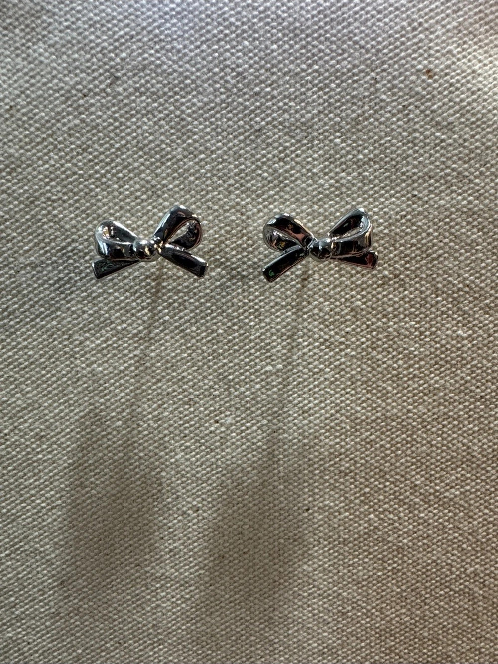 Kate Spade Silver Bow Earrings